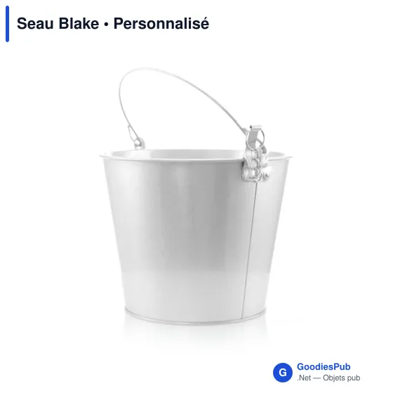 Seau à glace personnalisable avec logo - Seau Blake - Image 3
