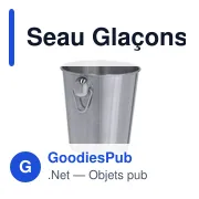 Seau Glaçons Daris - Miniature 3