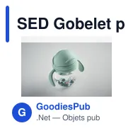 SED Gobelet pour bébé en Tritan - Miniature 3