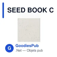 SEED BOOK Carnet A5 couv. papier semence - Miniature 3