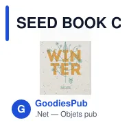 SEED BOOK Carnet A5 couv. papier semence - Miniature 4