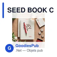 SEED BOOK Carnet A5 couv. papier semence - Miniature 5