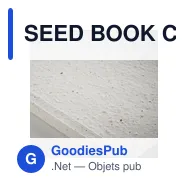 SEED BOOK Carnet A5 couv. papier semence - Miniature 6