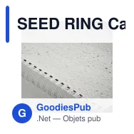 SEED RING Carnet A5 couv. papier semence - Miniature 5
