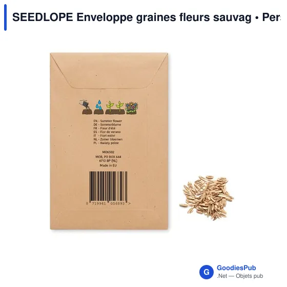 SEEDLOPE Enveloppe graines fleurs sauvag - Image 2
