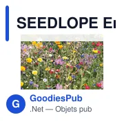 SEEDLOPE Enveloppe graines fleurs sauvag - Miniature 3