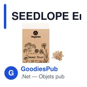 SEEDLOPE Enveloppe graines fleurs sauvag - Miniature 4
