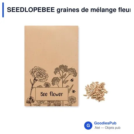 SEEDLOPEBEE graines de mélange fleurs