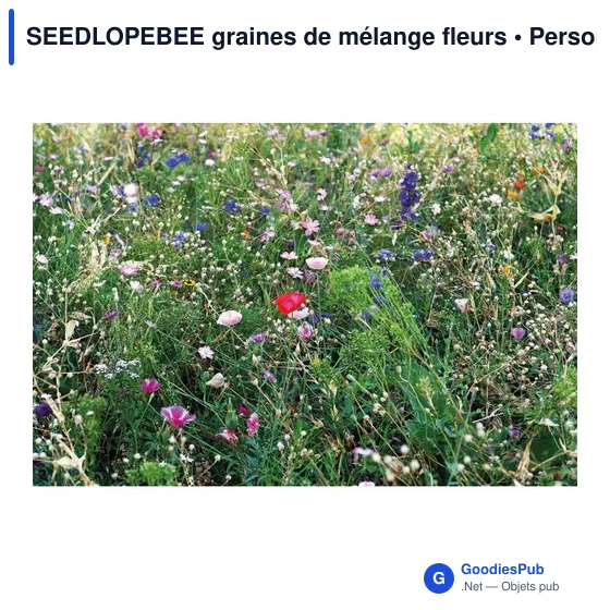 SEEDLOPEBEE graines de mélange fleurs - Image 3