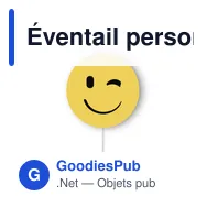 Éventail personnalisable Selfie Pai Pai Emoty avec logo - Miniature 4