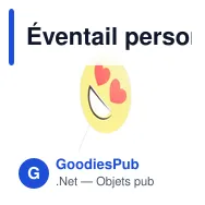 Éventail personnalisable Selfie Pai Pai Emoty avec logo - Miniature 9