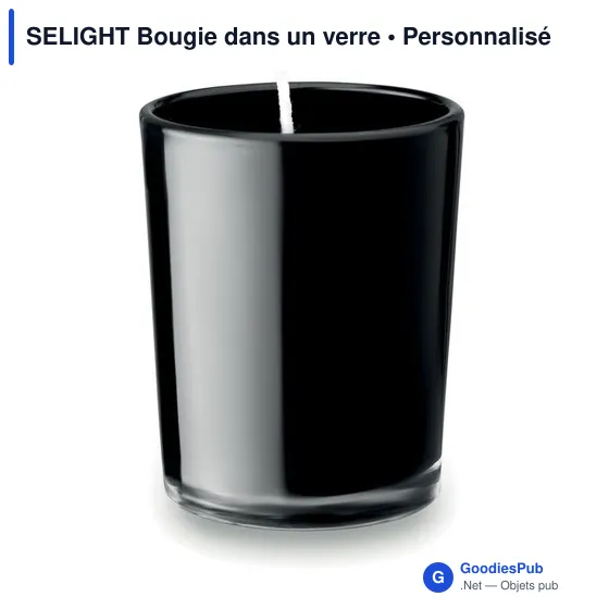 SELIGHT Bougie dans un verre - Image 1