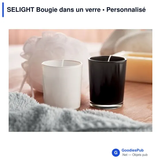 SELIGHT Bougie dans un verre - Image 2