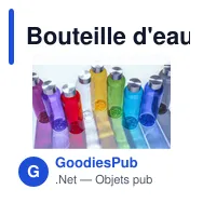Bouteille d'eau personnalisable Senga 650 ml avec logo - Miniature 4