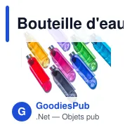 Bouteille d'eau personnalisable Senga 650 ml avec logo - Miniature 6