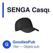 SENGA Casquette rpet 210 gr/m² - Miniature 1