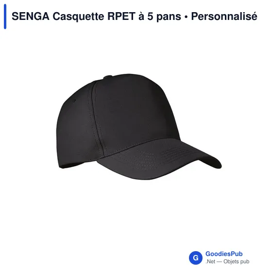 SENGA Casquette rpet 210 gr/m² - Image 1