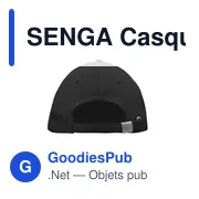 SENGA Casquette rpet 210 gr/m² - Miniature 2