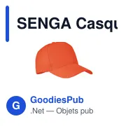 SENGA Casquette rpet 210 gr/m² - Miniature 7