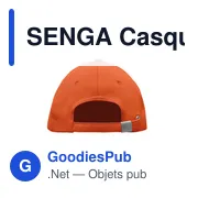 SENGA Casquette rpet 210 gr/m² - Miniature 8