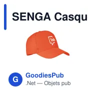 SENGA Casquette rpet 210 gr/m² - Miniature 9