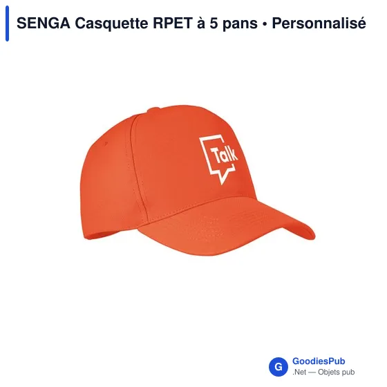 SENGA Casquette rpet 210 gr/m² - Image 9