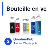 Bouteille en verre personnalisable Senga Glass 500 ml avec logo - Miniature 11
