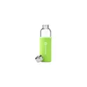Variante vert citron - Bouteille en verre personnalisable Senga Glass 500 ml avec logo