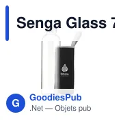 Bouteille en verre personnalisable Senga Glass 750 ml avec logo - Miniature 4