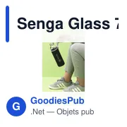 Bouteille en verre personnalisable Senga Glass 750 ml avec logo - Miniature 6