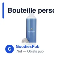 Bouteille personnalisable Senga RCS RPET 500 ml avec logo - Miniature 2