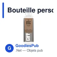 Bouteille personnalisable Senga RCS RPET 500 ml avec logo - Miniature 11