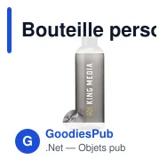 Bouteille personnalisable Senga RCS RPET 500 ml avec logo - Miniature 12