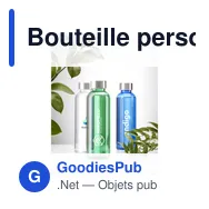 Bouteille personnalisable Senga RCS RPET 500 ml avec logo - Miniature 3
