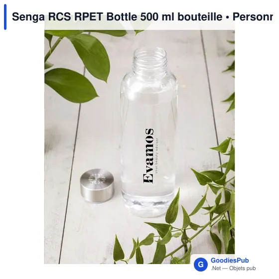 Bouteille personnalisable Senga RCS RPET 500 ml avec logo - Image 8