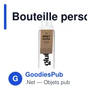 Bouteille personnalisable Senga RCS RPET 500 ml avec logo - Miniature 9