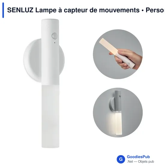 SENLUZ Lampe à capteur de mouvements - Image 1