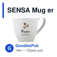 SENSA Mug en grès 160ml - Miniature 2