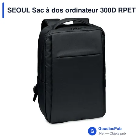SEOUL Sac à dos ordinateur 300D RPET