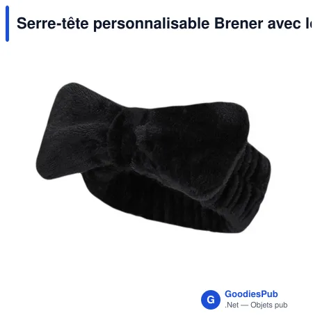 Serre-tête personnalisable Brener avec logo - Accessoire mode
