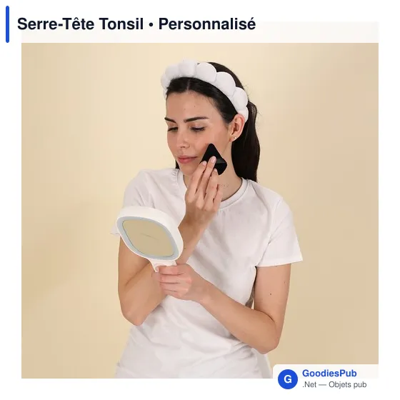 Serre-tête personnalisable Tonsil avec logo pour un confort optimal - Image 4