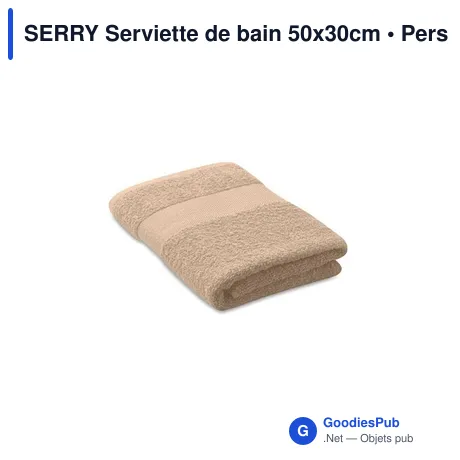 SERRY Serviette de bain 50x30cm