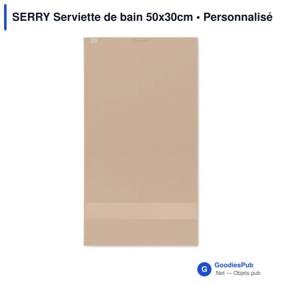 SERRY Serviette de bain 50x30cm - Image 2