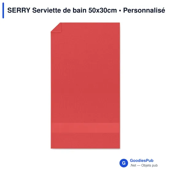 SERRY Serviette de bain 50x30cm - Image 12