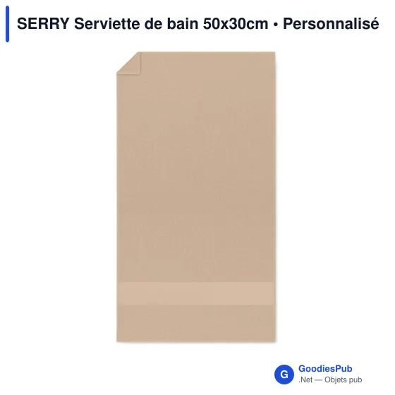 SERRY Serviette de bain 50x30cm - Image 3