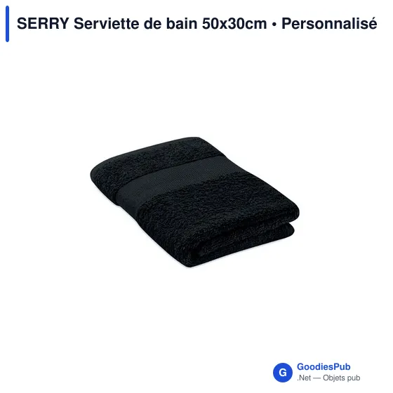 SERRY Serviette de bain 50x30cm - Image 4