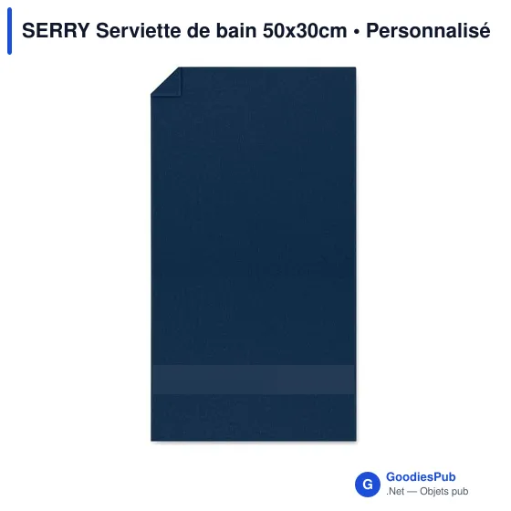 SERRY Serviette de bain 50x30cm - Image 9