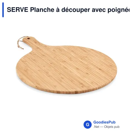 SERVE Planche à découper avec poignée