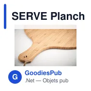 SERVE Planche à découper avec poignée - Miniature 5