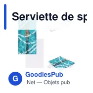 Serviette de sport personnalisable séchage rapide 50 x 100 cm avec logo - Quick Dry - Miniature 1